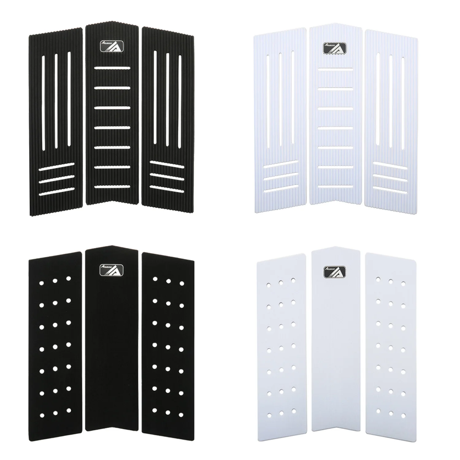 Stomp Pad Surfboard EVA Traction Pad with 3M Adhesive Professional Tail Shortboards 3 Piece surfboard traction pad
