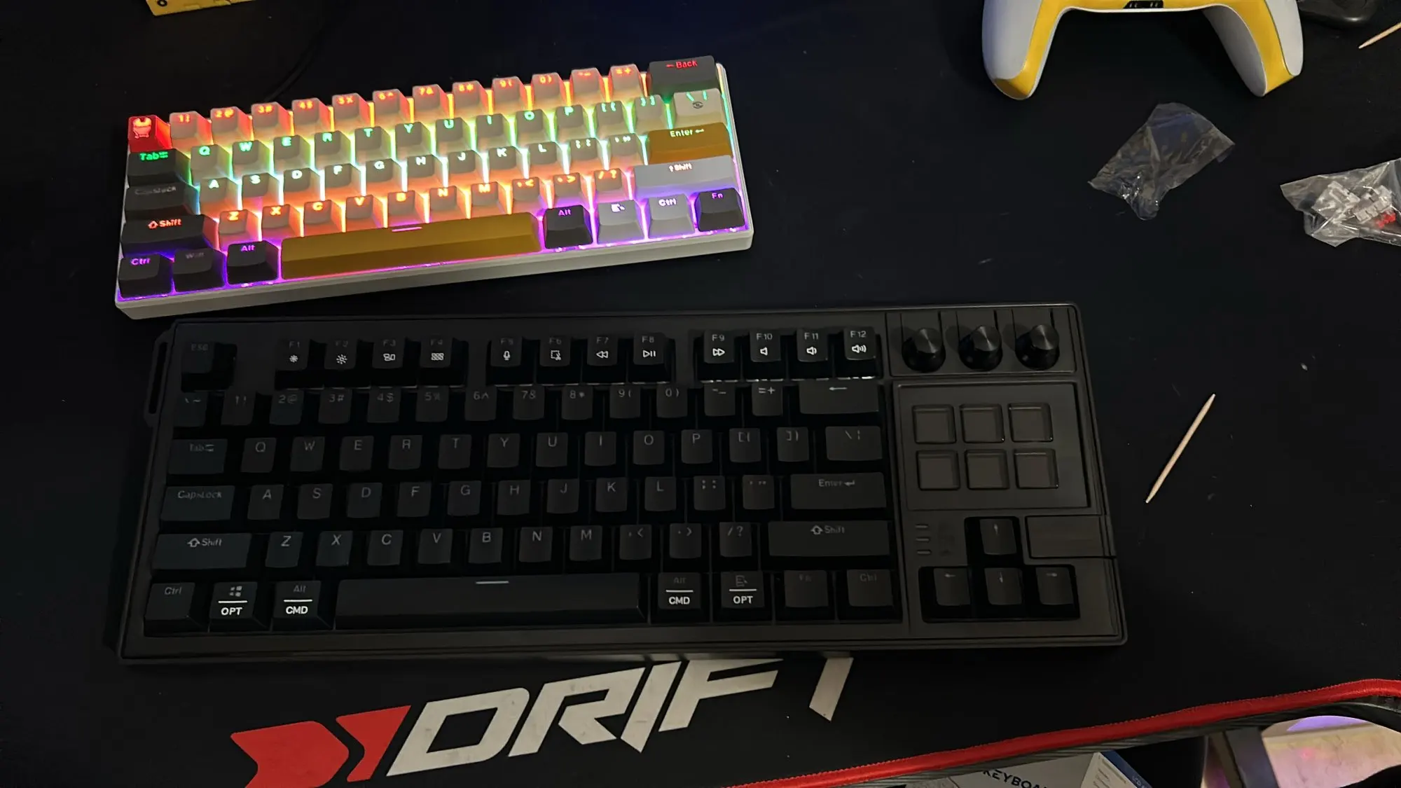 MRSVI K1 PRO Visual LCD AI Keyboard 80% Gaming Mechanical Keyboard