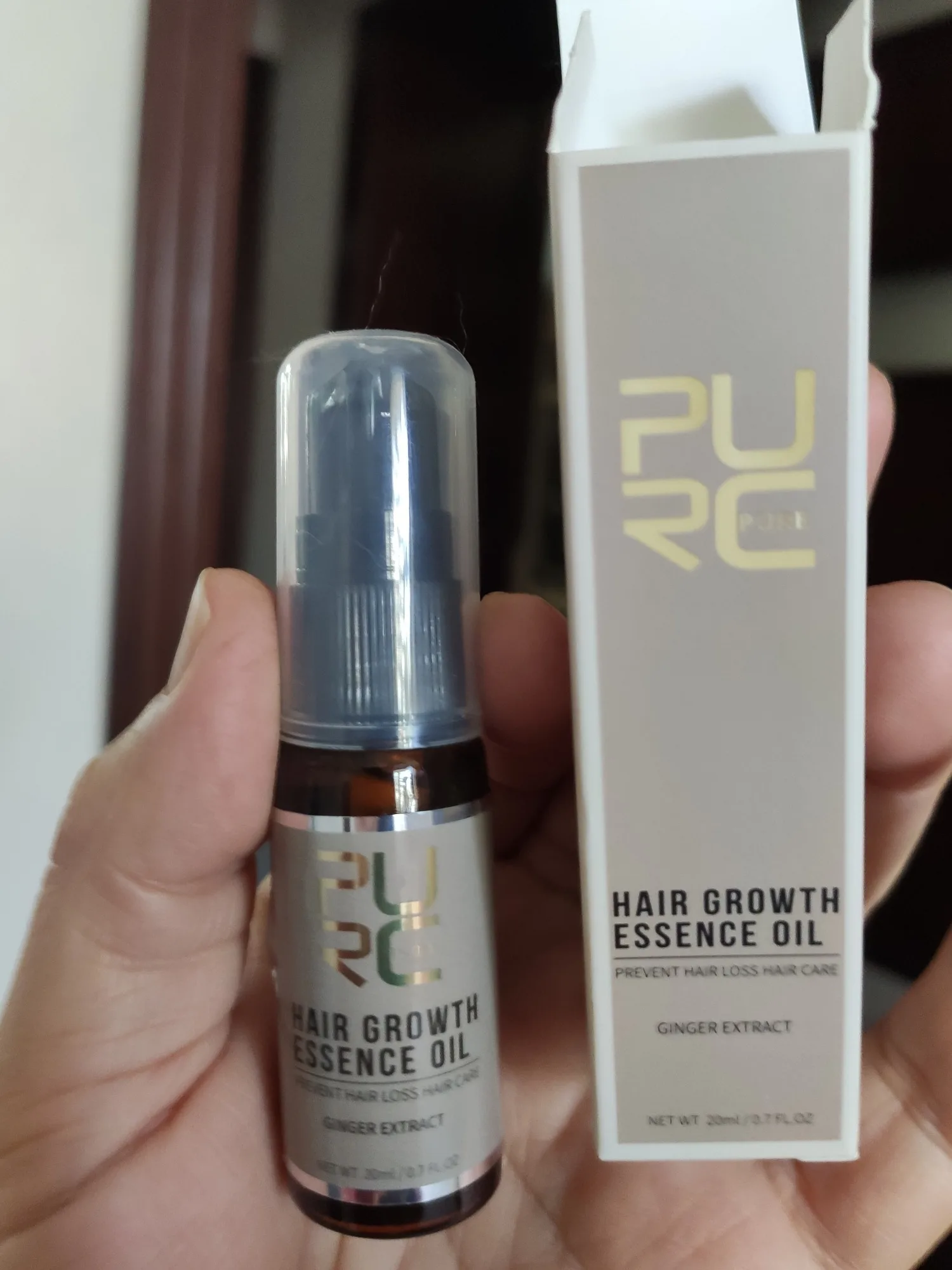 PURC Hair Growth Oil Fast Hair Growth Products Scalp Treatments Prevent Hair Loss Thinning Beauty Hair Care for Men Women 20ml photo review