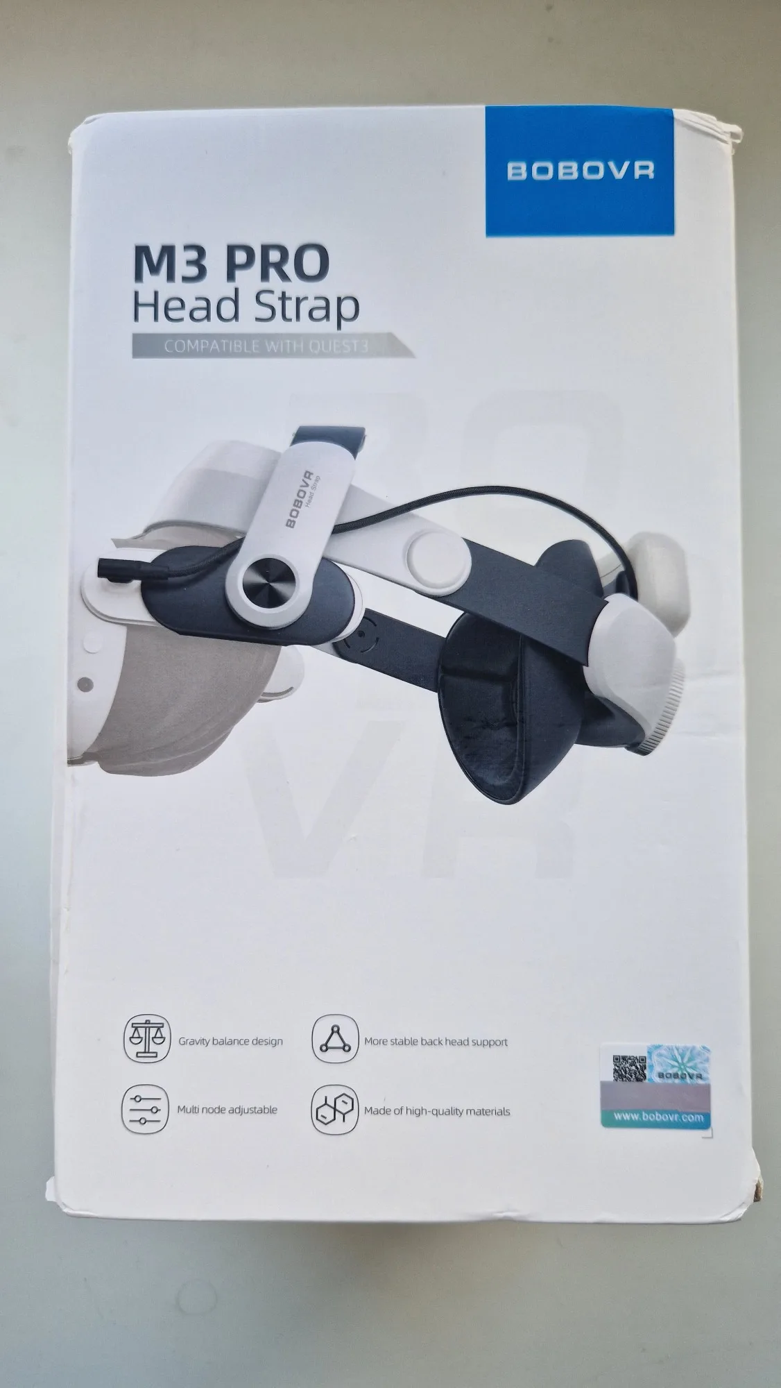BOBOVR M3 PRO Батарейный ремешок для Meta Quest 3/Quest 3s
