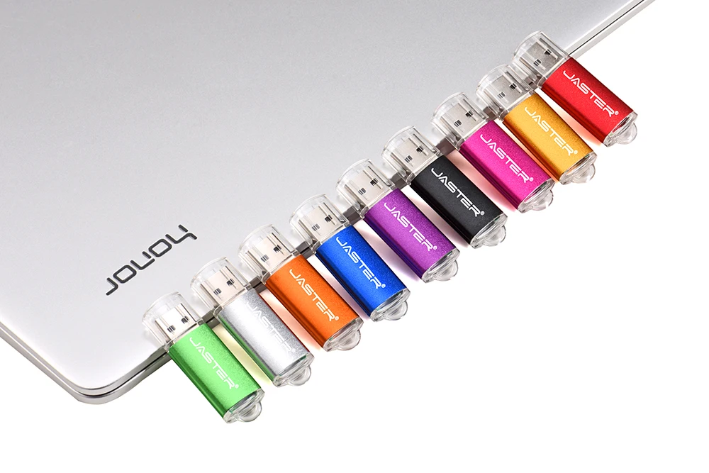 50pcs/LOT free logo With Key Chain USB Flash Drive 128GB 64GB 32GB 16GB 8GB 4GB 128M Pendrive 2.0 Fashion 9 Colors U Stick Gifts