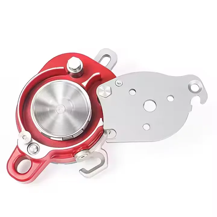 Ascending Descender 200KG Fall Protection Arrester Hand Drill Driven Electric Hoist Rock Climbing Aerial Lifesaving Equipment