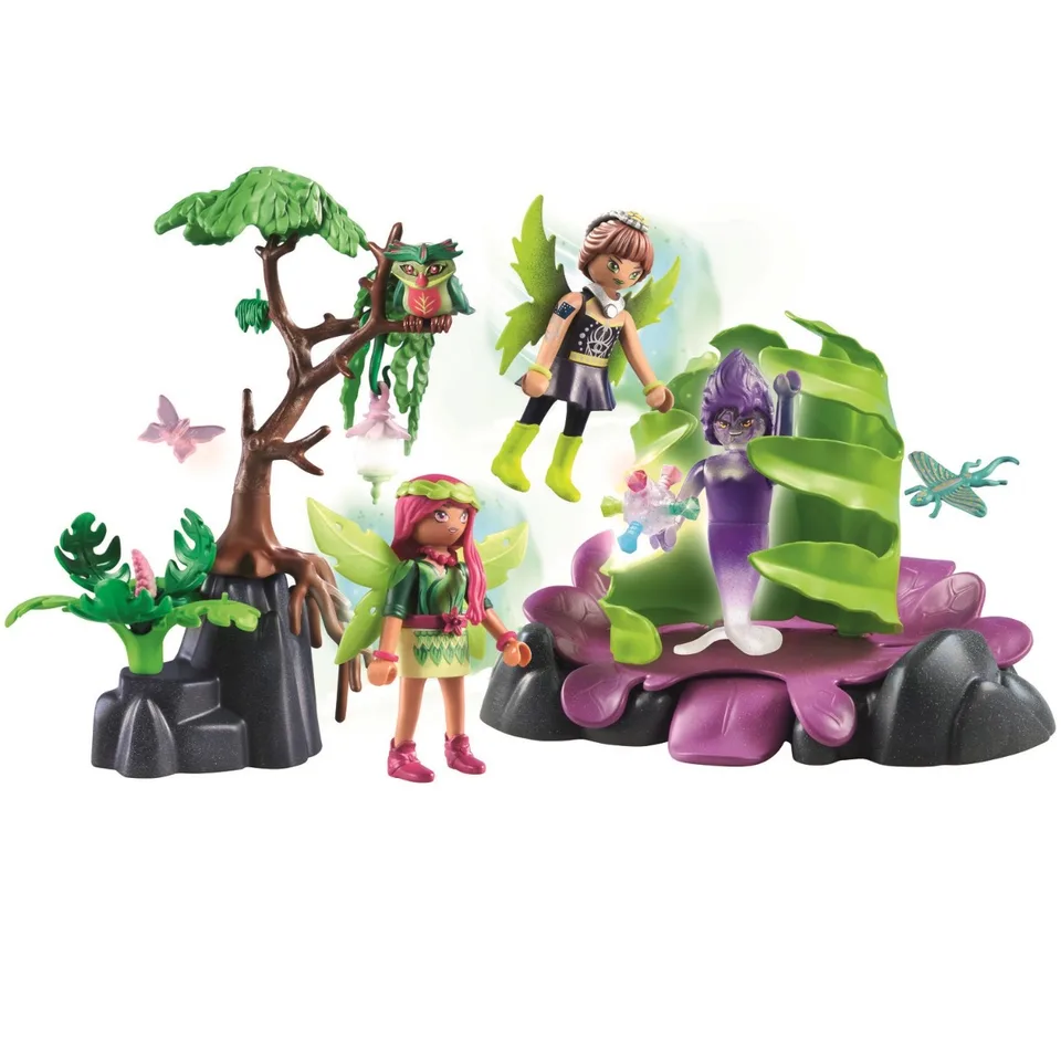 5447 Healing Playmobil Fairies 5447 Fairy Island With Jewel