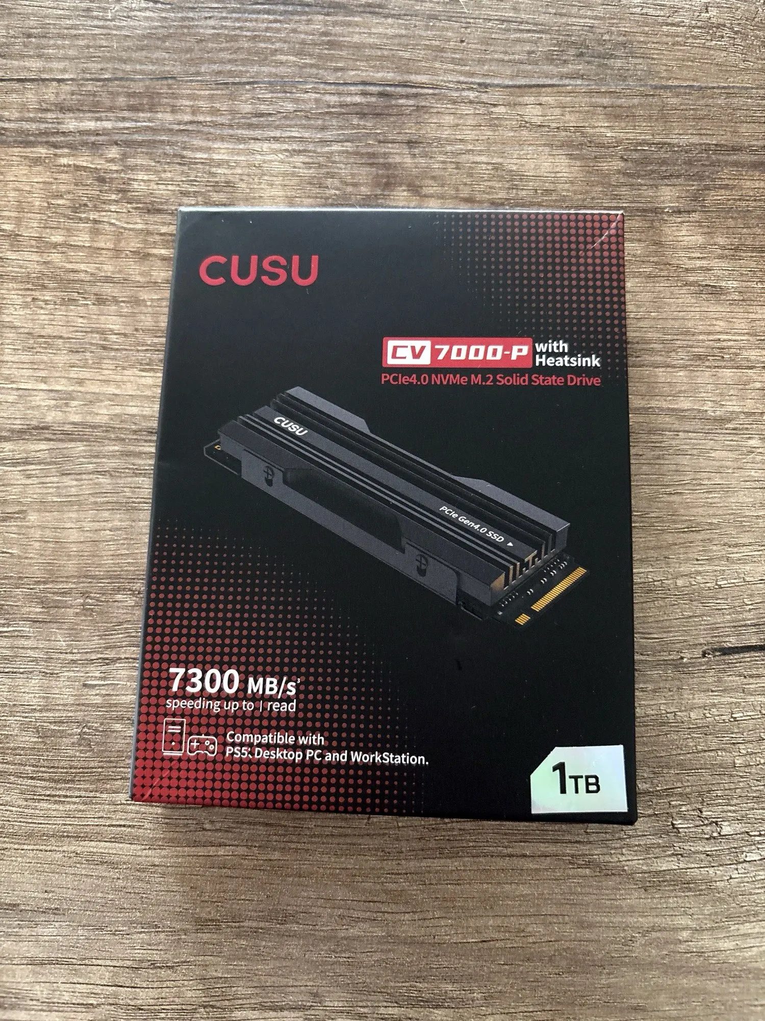 CUSU SSD NVMe M.2 2280 4TB 2TB 1TB SSD Internal Solid State Hard