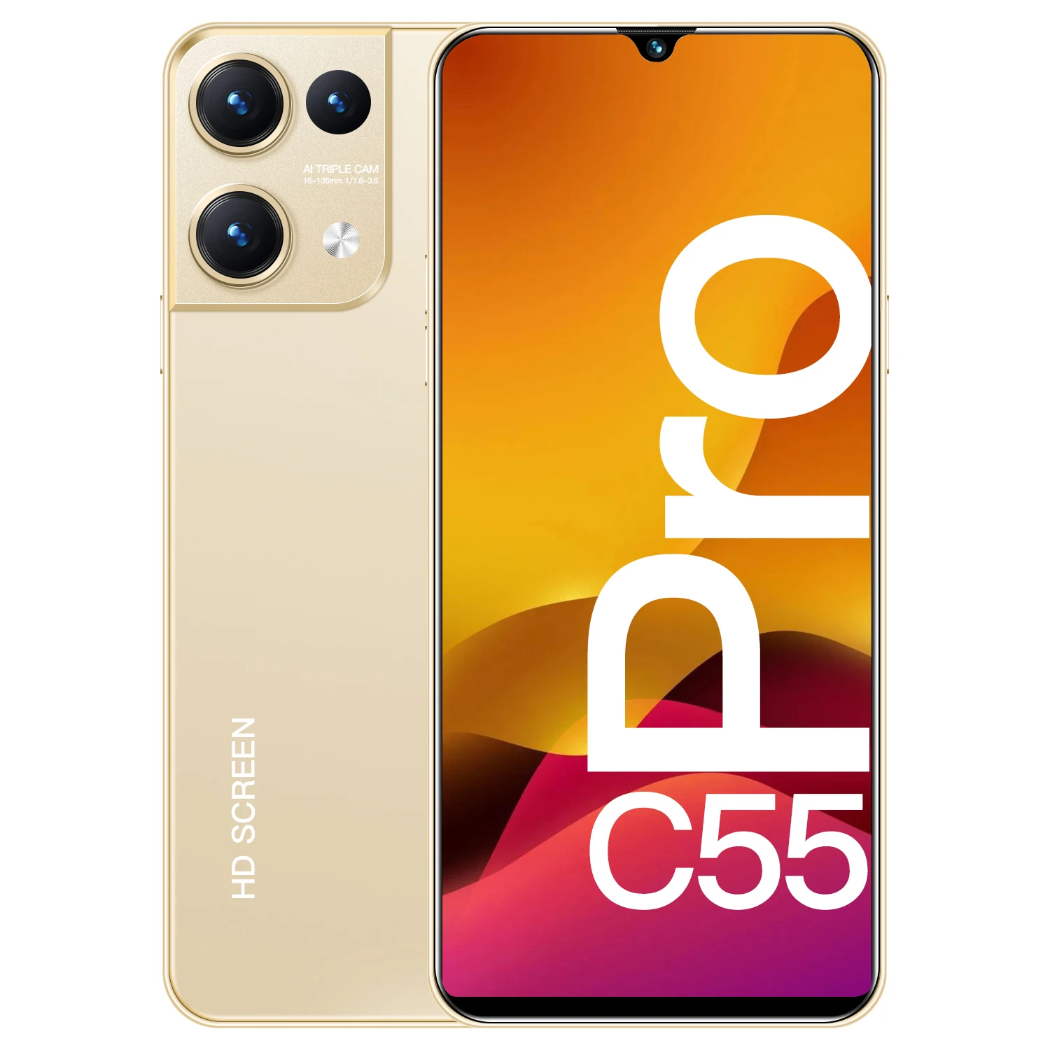 

C55 Pro 108MP AI Camera mobile phone 6.8'' 90Hz Display 6800mAh cell phone Battery 33W Charger 16GB+1TB Global Version