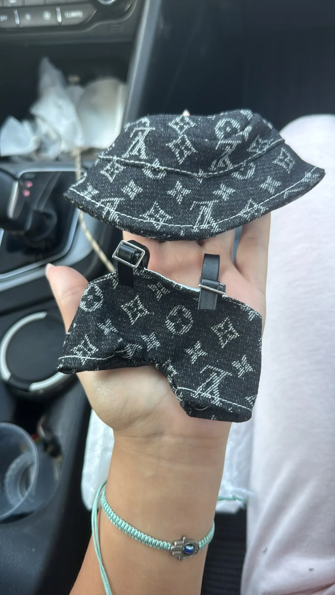 Labubu Doll Clothes - Fashion Overalls for V1/V2 15/17cm Plush Dolls photo review