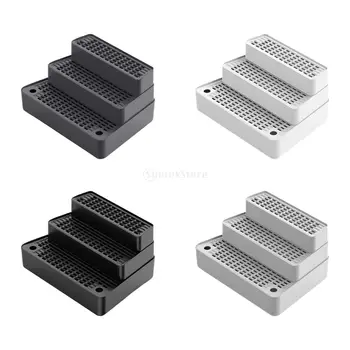 3 Steps Litter Box Ramp Waterproof Cat Litter Stair Detachable Cat Ramp Non Slip Cat Footboard for Small Cat Elderly Cats Indoor