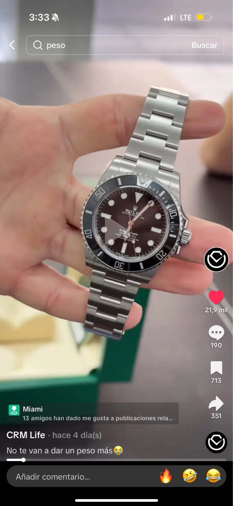 Relógio masculino luz marca de luxo barril vinho dial moda noite brilho relógio esportivo calendário reloj l146 photo review