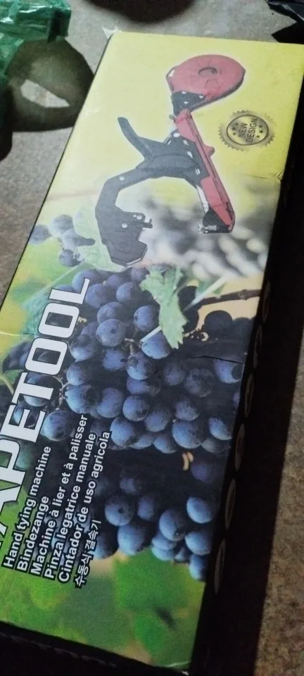 Onnfang Garden Hand Tying Machine Plant Lightweight Garden Tools Plant Tape tool for Vegetables Grapes Tomatoes Cucumbers Garden photo review