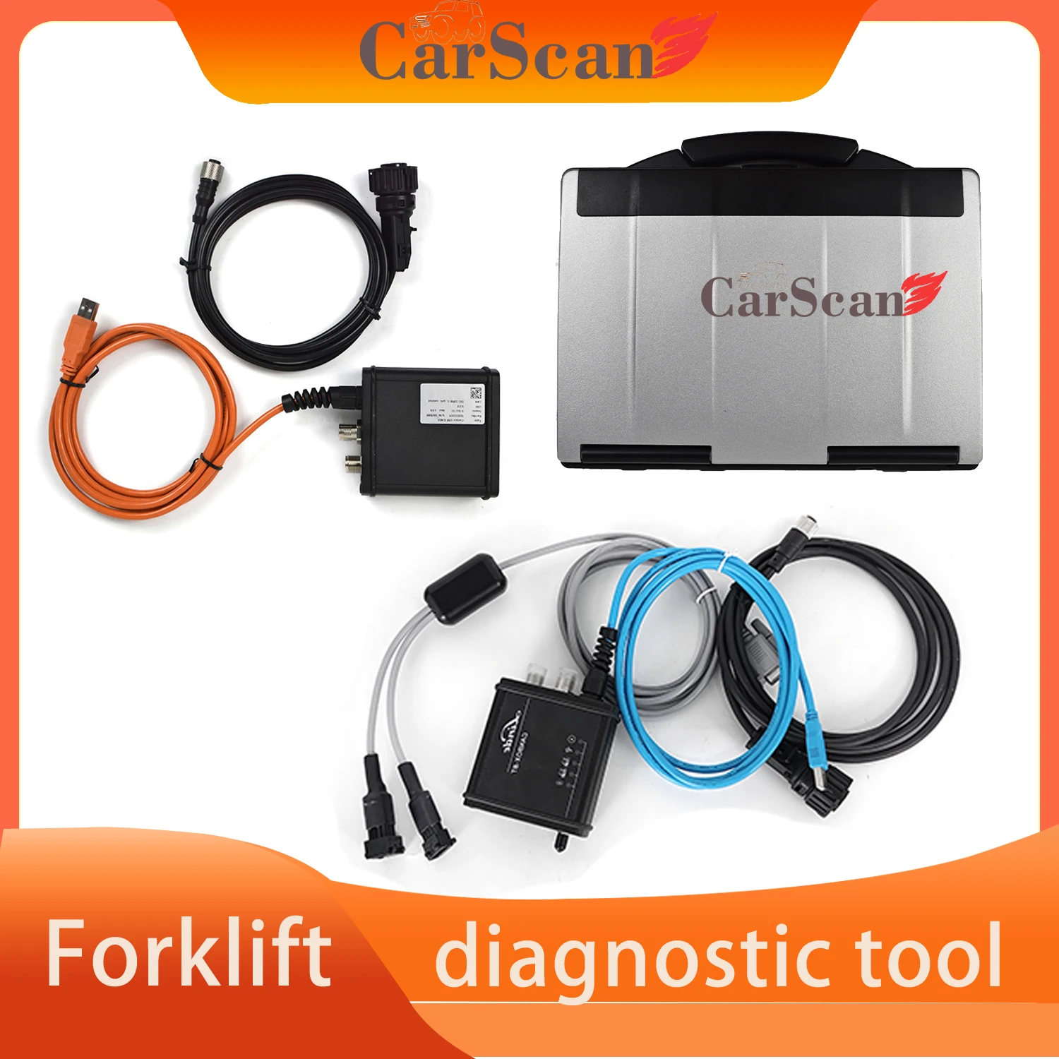 

Диагностический прибор для автопогрузчика Linde Canbox BT, оригинальный переходник для автопогрузчика Linde BT Canbox с USB-адаптером, диагностический инструмент для автопогрузчика + CF53