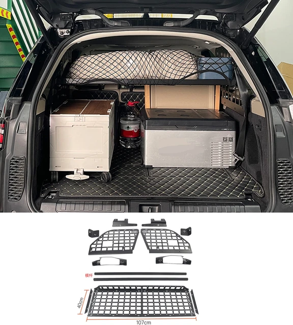 Étagère Arrière Rétractable De Coffre pour Land Rover Discovery Sport  2015-2021, Rideau De Rangement Modification IntéRieure De Rangement De