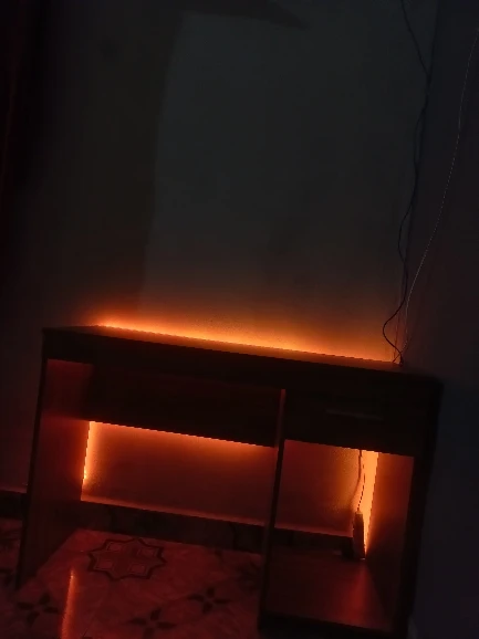Fita Led Rgb 5050 Rolo 5m Ip65 + Controle + Fonte 12v Bivolt photo review
