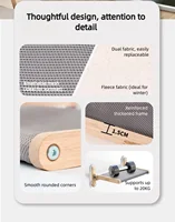 Cat Window Hammock with Strong Suction Cups, Ø85mm – Removable Fabrics, Holds up to 20KG 5