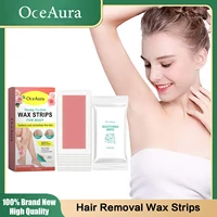 Armpit Depilatory Remove Underarm Legs Private Parts Body Hair Growth Inhibitor Smoothing Mild Painless Eliminate Hair Wax Paper 1