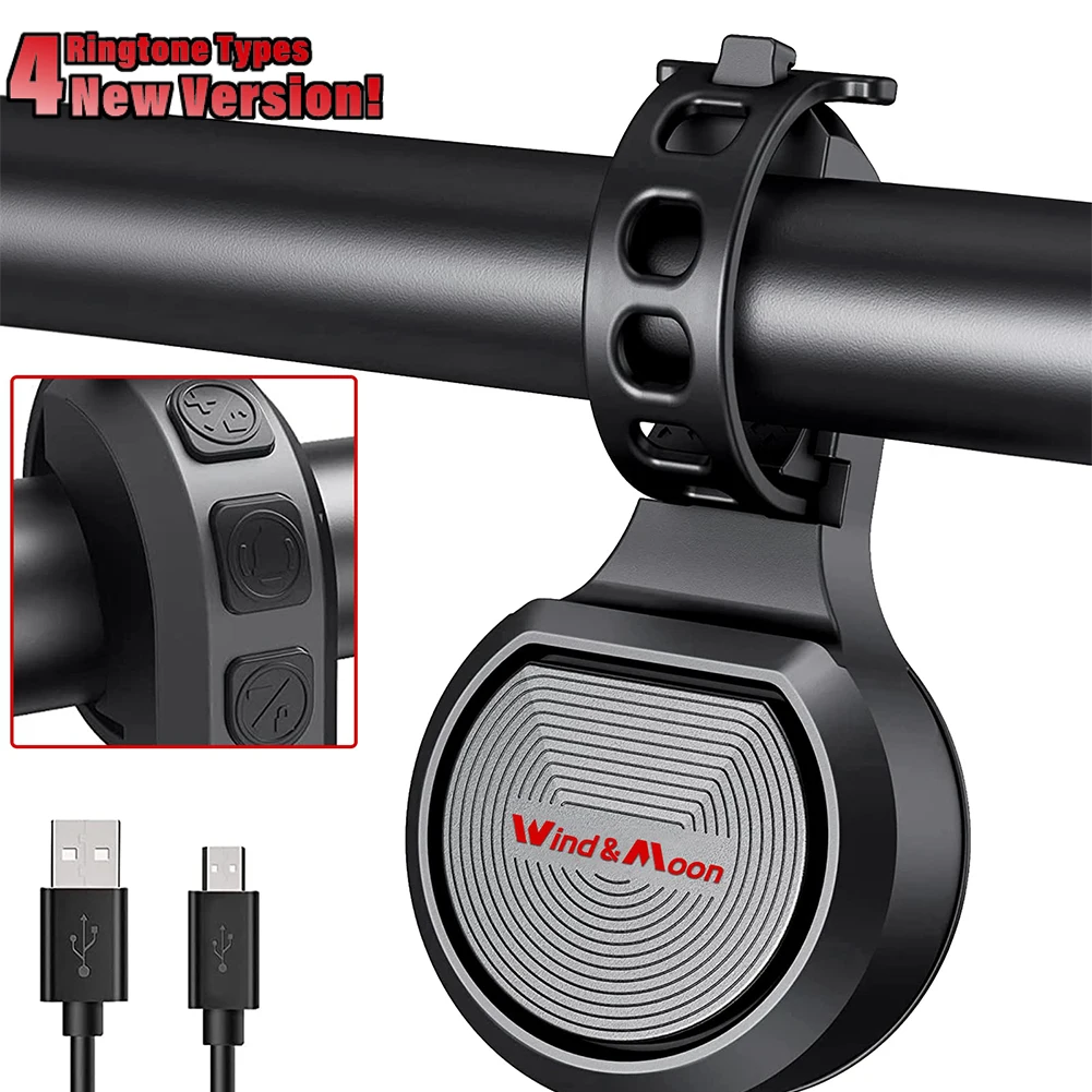 Electric Bike Bell Horn Alarm Ring Speaker Doorbell for Electric Scooter Road MTB Accessories bicycle bell bicycle horn bicycle alarm bicycle accessories