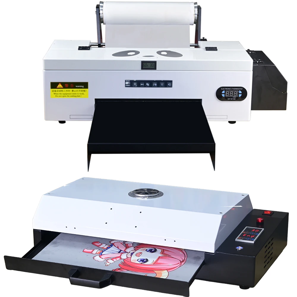DTF Printer with Roll and Oven