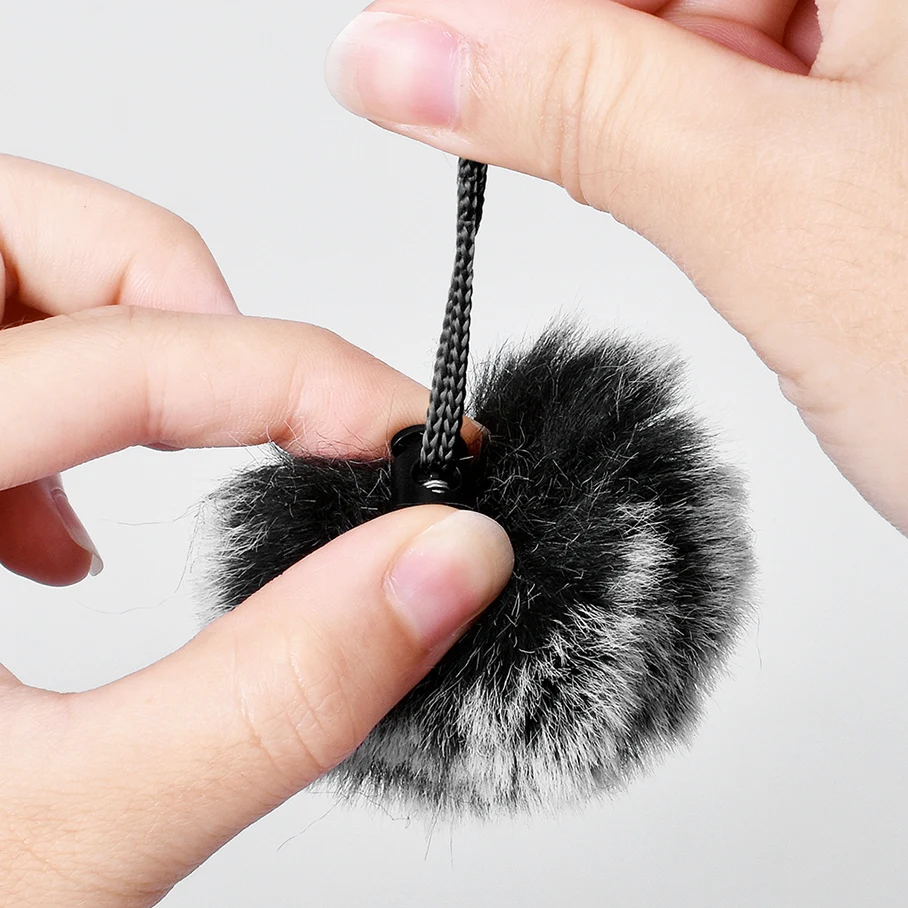CVM-MF1 3pcs Mini Deadcat Lavalier Microphone Cover High-quality Wind muff For A