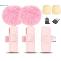 New Wireless Lavalier Microphone Portable Audio Video Recording