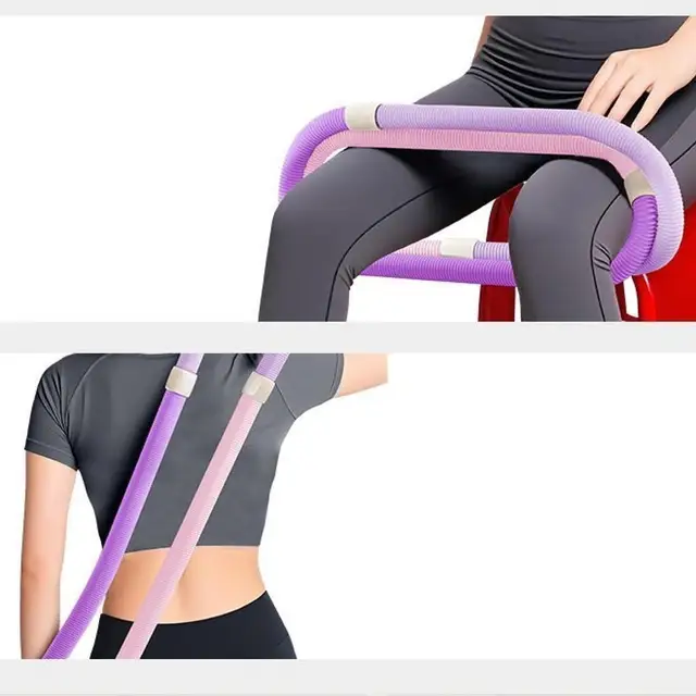 Weighted Fitness Hoop Sports Entertainment Fitness Circle Beginners Abs Abdomen Equipment Accessories for Home Men Women 6