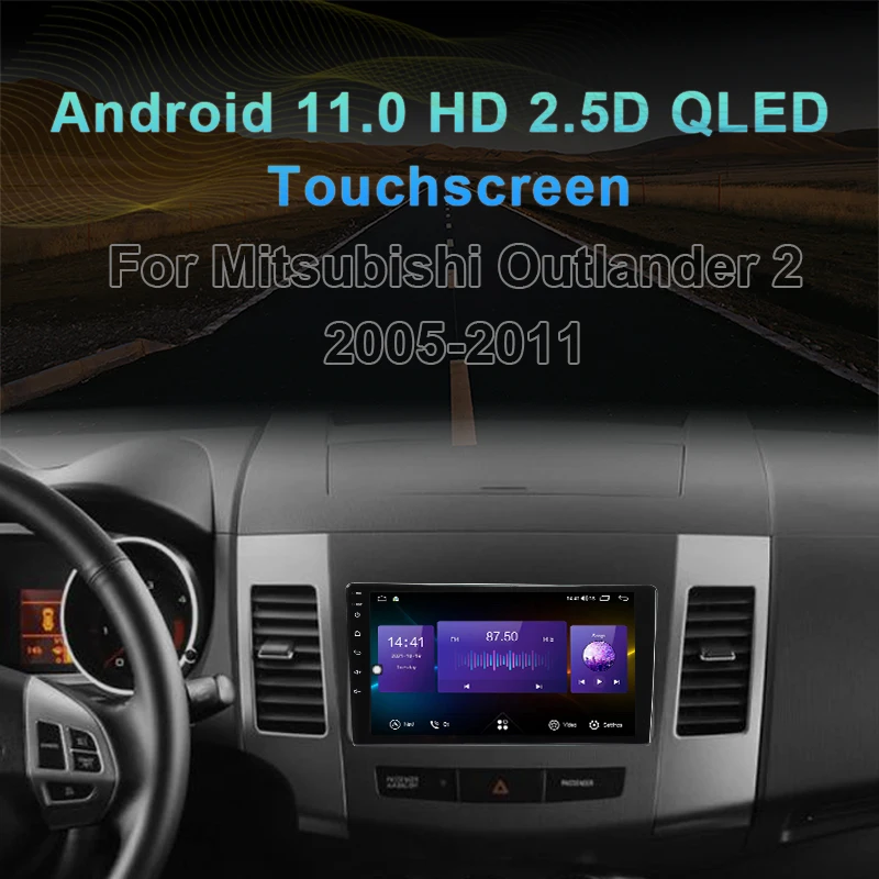 For Mitsubishi Outlander 2/Citroen C-Crosser/Peugeot 4007 Car Radio  Multimedia Player Android 11 DSP GPS Carplay Auto 4G Stero - AliExpress