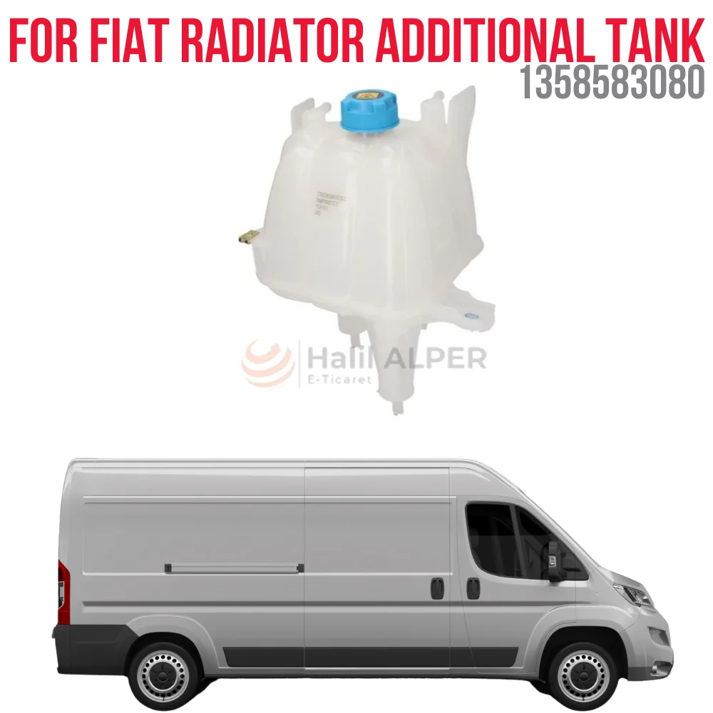 

FOR RADIATOR ADDITIONAL TANK (WITH COVER) DUCATO III-BOXER III 2.3 (AFTER 2011) OEM 1358583080 PRICE SUPER QUALITY HIGH HSATISFAC