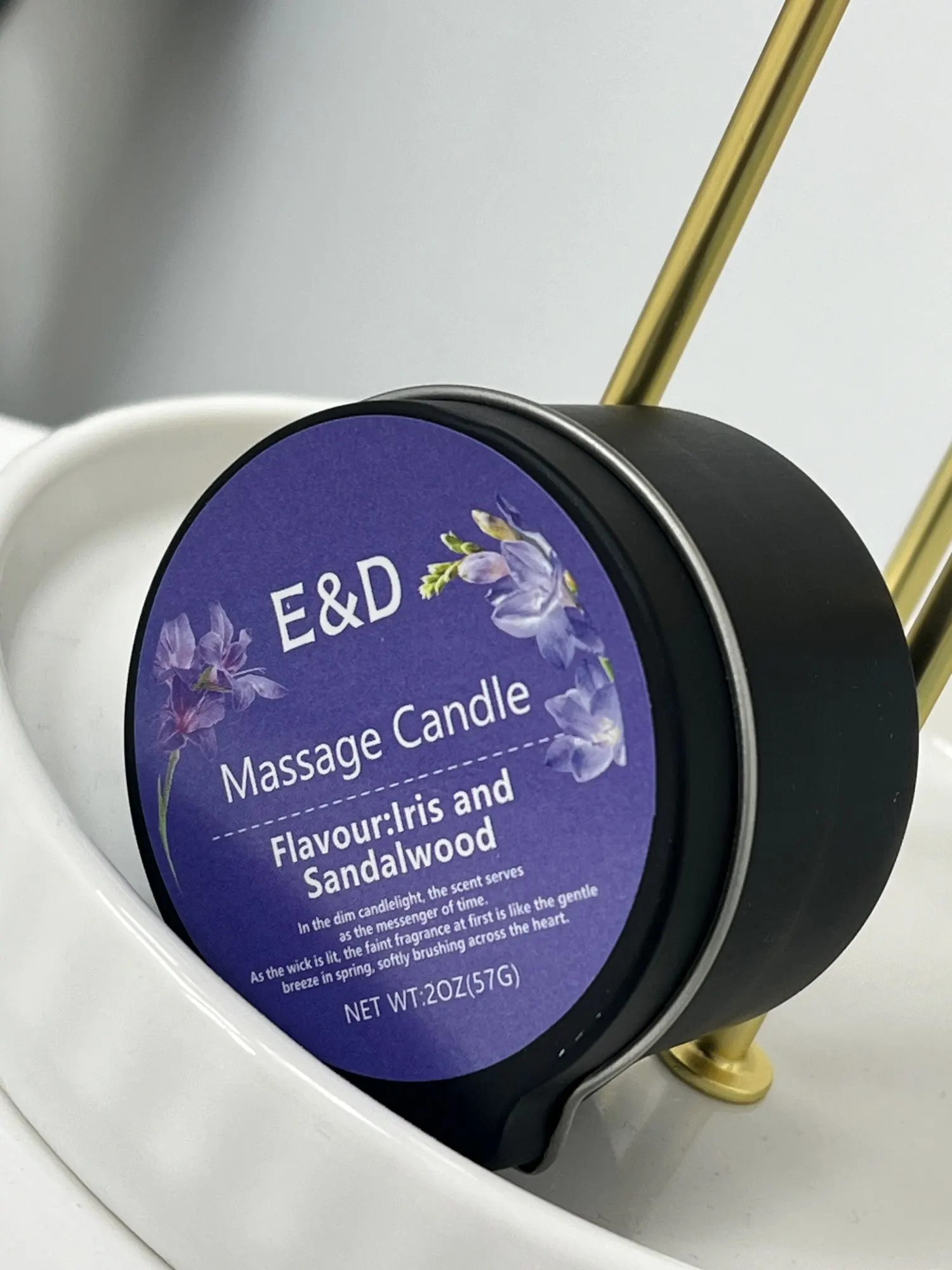 Massage Oil Candle,for Stress Relief and Skin Moisturizing,scented candles aromatherapy SM Product Spa Essentials,luxury candles photo review
