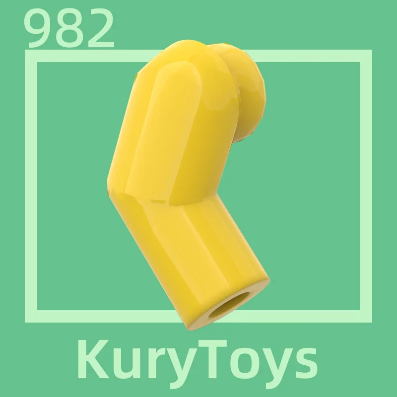 Kury Toys DIY MOC For 982 #100pcs Building block parts For Body Part Arm, Right