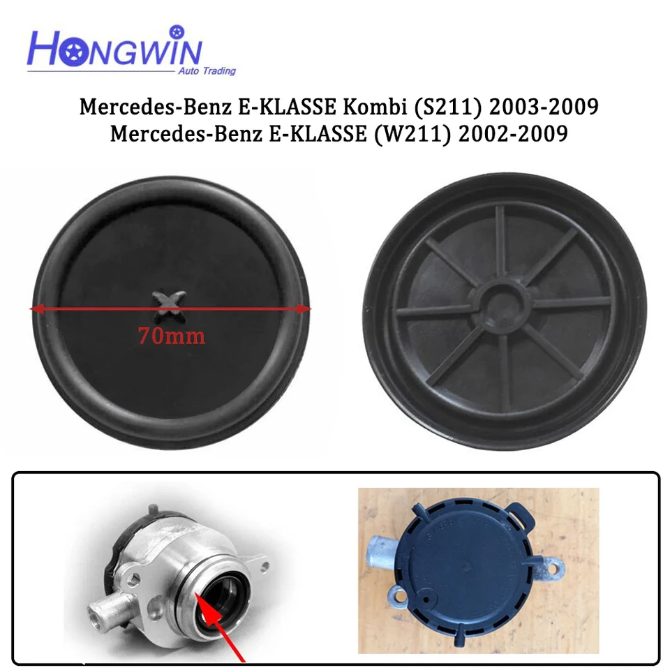 Abschlepphakenabdeckung Für Mercedes E-Klasse W210 - Vordere Stoßstangenabdeckung