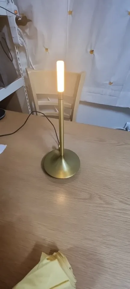 LED USB Rechargeable Table Lamp, Touch Switch, Perfect for Bedside Decoration, Bar Atmosphere, and Residential Elegance photo review