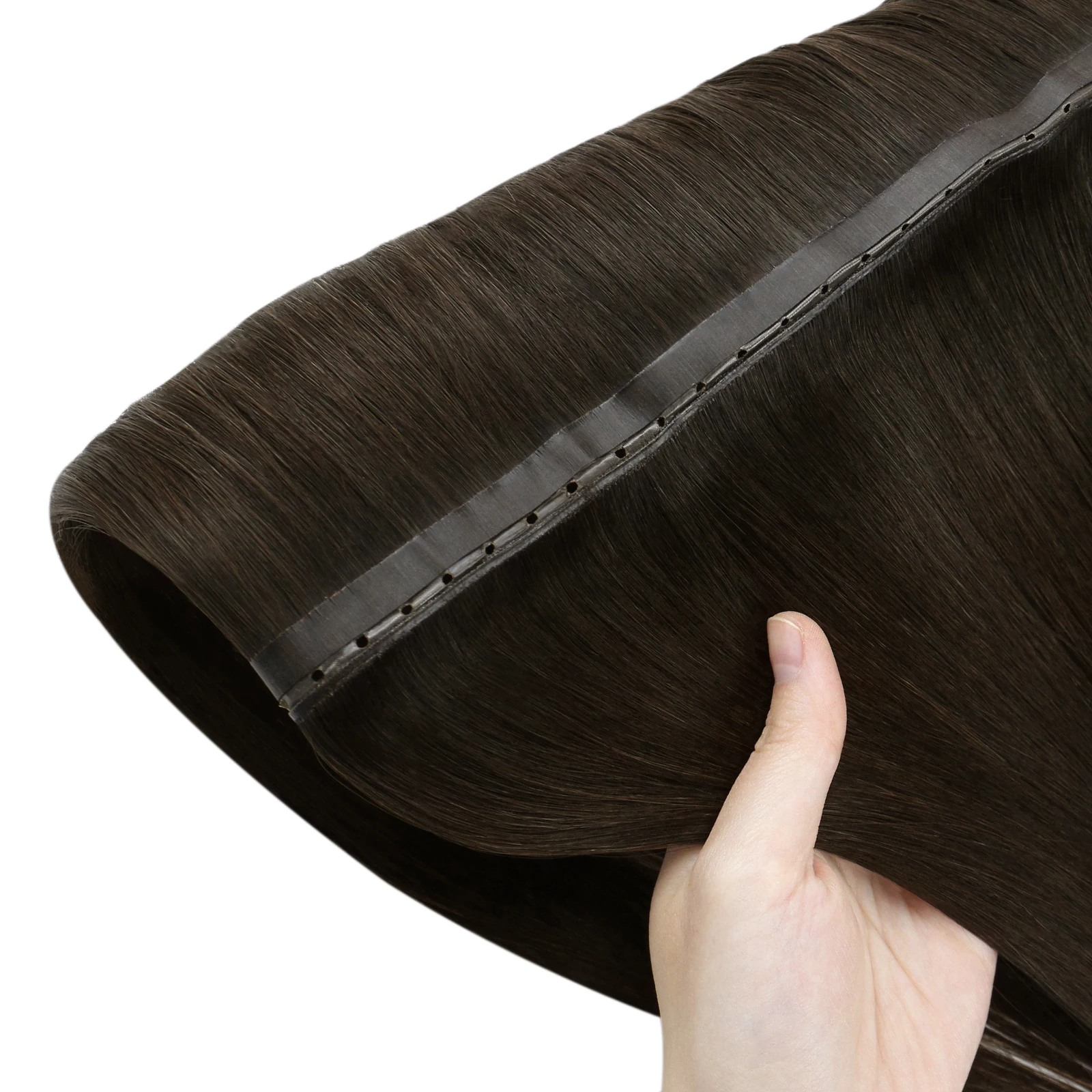[NEW] Ugeat Butterfly Weft Hair Extensions Micro Bead Weft Genius Weft Real Human Hair Pu Hole Extensions Silky Hair 100G