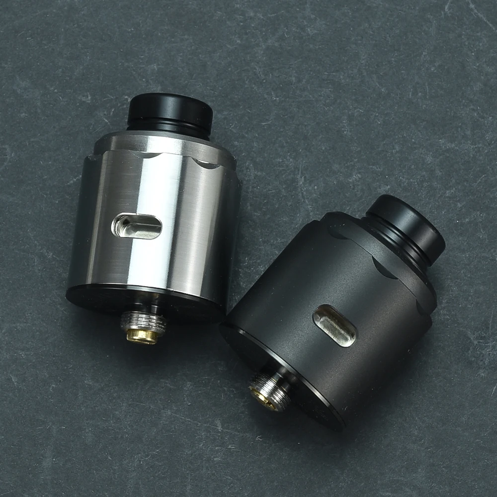 

24MM Essential RDA Atomizer 316 SS Single Coil or Dual Coils Rebuildable tank Vaporizerfor 510 thread E Cigarette Box Mods
