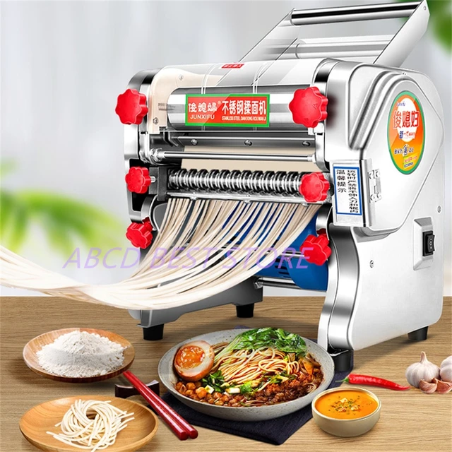 FKM 1.5mm 3mm 9mm Electric noodles making pressing machine Spaghetti Pasta  Fettuccine pasta maker noodle