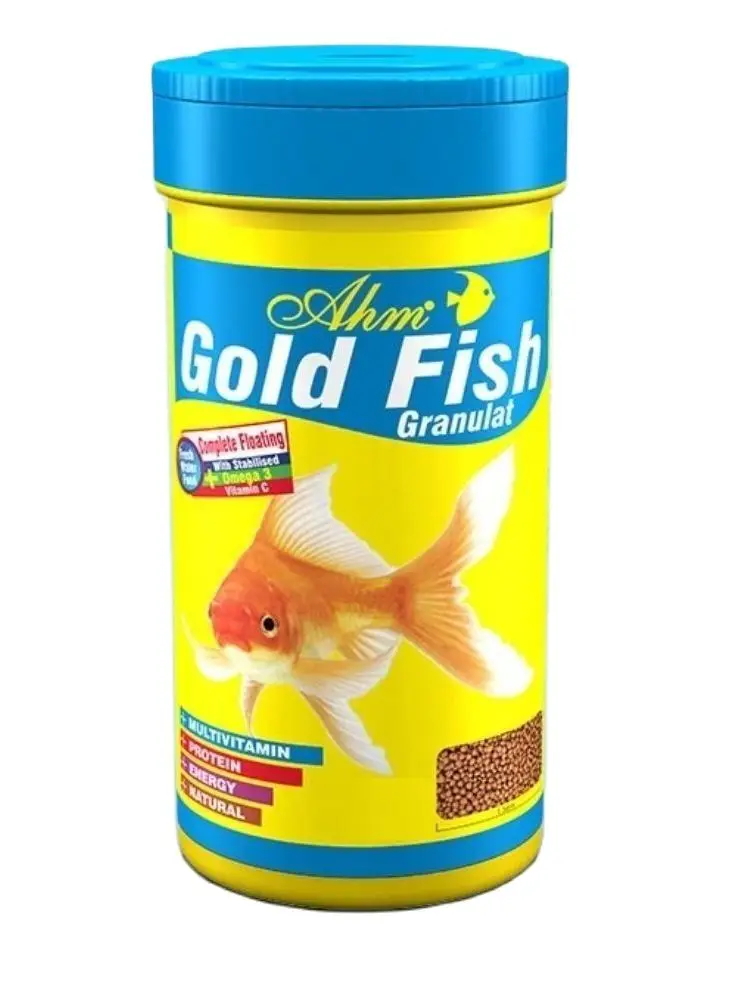 AhmGoldFishGranulatJapaneseNaturalAquariumFishFoods250Ml.jpg