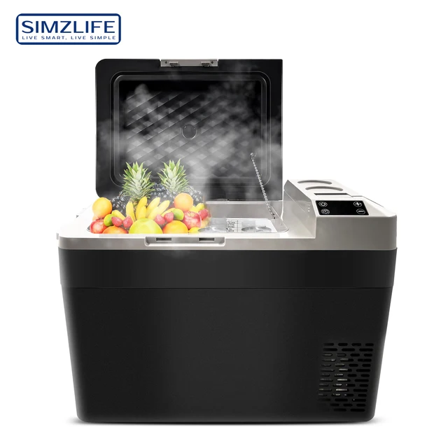 SIMZLIFE Portable Car Refrigerator Freezer – 12V 30L/23L/18L 1