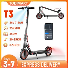 Adult TODIMART T3 electric scoot 350W engine powerful 36V 7.8AH 20-30KM lightweight APP - Trending Best Dropshipping Products with France Suppliers Product August 2026