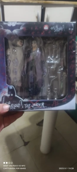 Mafex The Joker Ver.2.0 Action Figure Dark Knight Figurine Movable