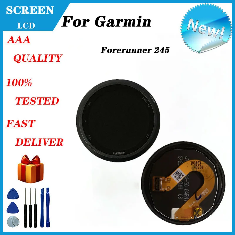 Origineel Lcd-Scherm Voor Garmin Forerunner 245 / Garmin Voorloper 245 Muziek Lcd-Scherm Reparatie