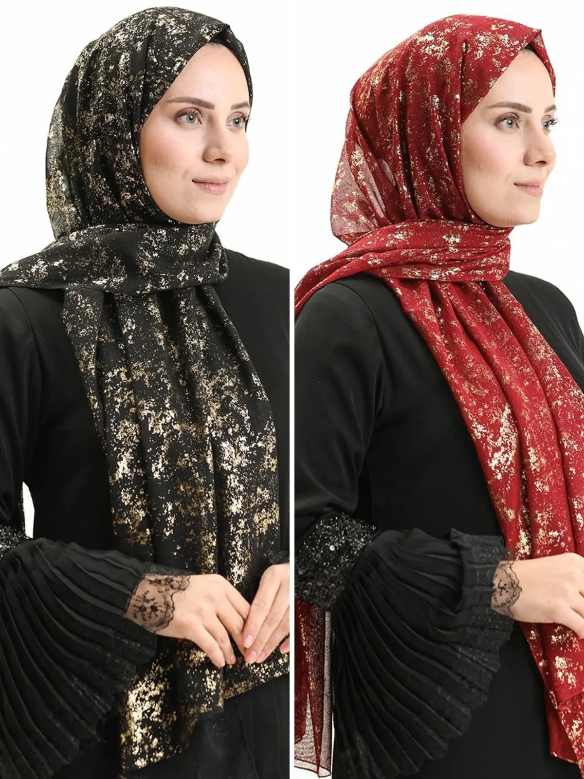 Haiti Leaf Shawl Hijab Evening Dress Women Muslim Fashion Casual Bonnet Summer Clothing Woman Comfortable Standard Turkish