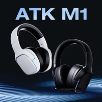 ATK M1 Game Headset Three Mode Wireless Headworn PS5  PC Gaming Headset Microphone Virtual 7.1 Surround Noise Reduction Headset - Image 2