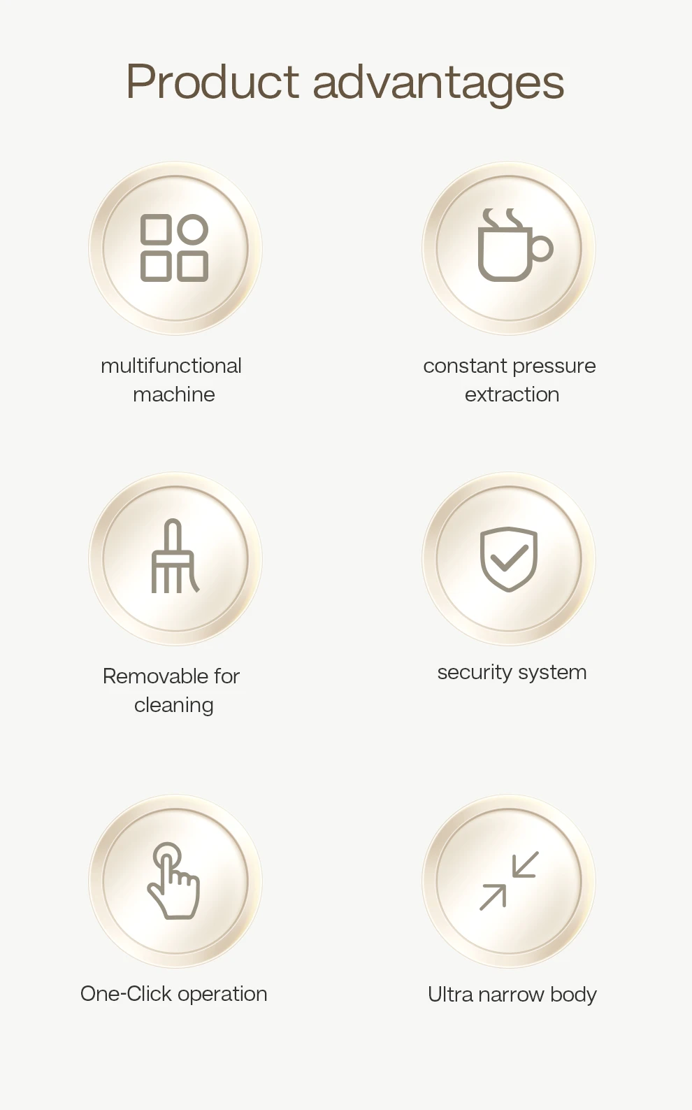 Description Picture 3 of itemHiBREW Filter Coffee Machine Brewer for K-Cup Capsule& Ground Coffee, Tea Maker Hot Water Dispenser Single Serve Coffee Maker