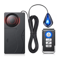Advanced Car Anti - Theft Alarm with 110dB Vibration Sensor & Remote Control (Car vibration alarm)