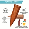 3PCS Automatic Drip Irrigation System Self Watering Spike Ceramic for Flower Plants Greenhouse Garden Auto Water Dripper Device 5