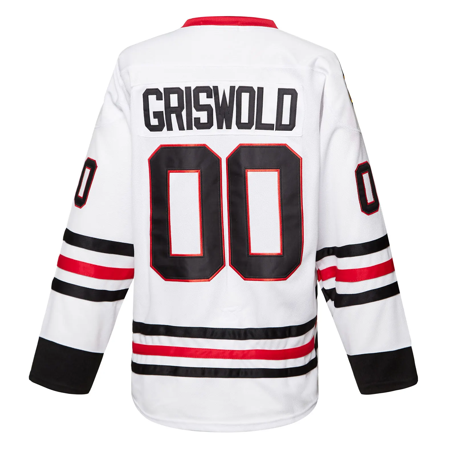 Ice Hockey Jerseys Clark Griswold #00 X-Mas Christmas Vacation Movie Hockey jersey Embroidery Stitched Mens street shirt