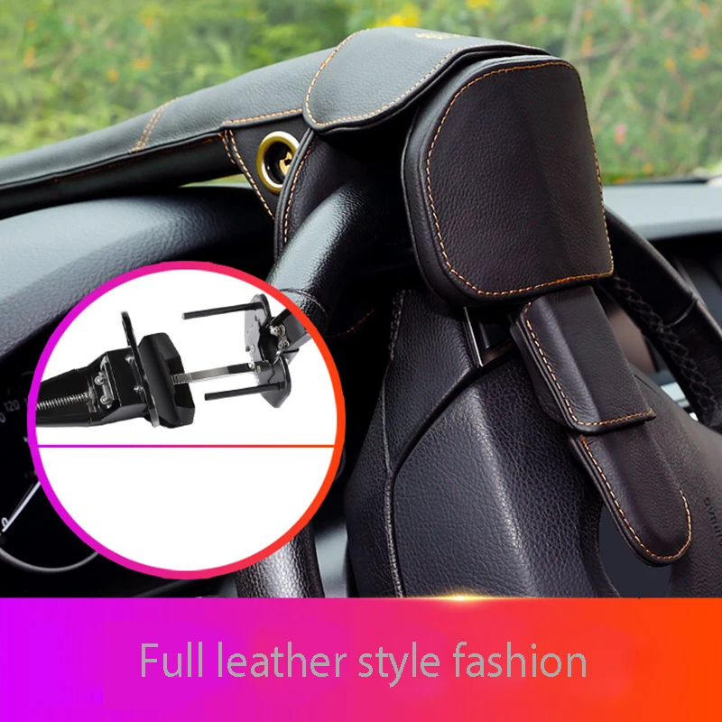Anti-Theft Steering Wheel Lock Auto Lock System Security Tucks SUV All Style Cars Caravan Accessories 2.5kg
