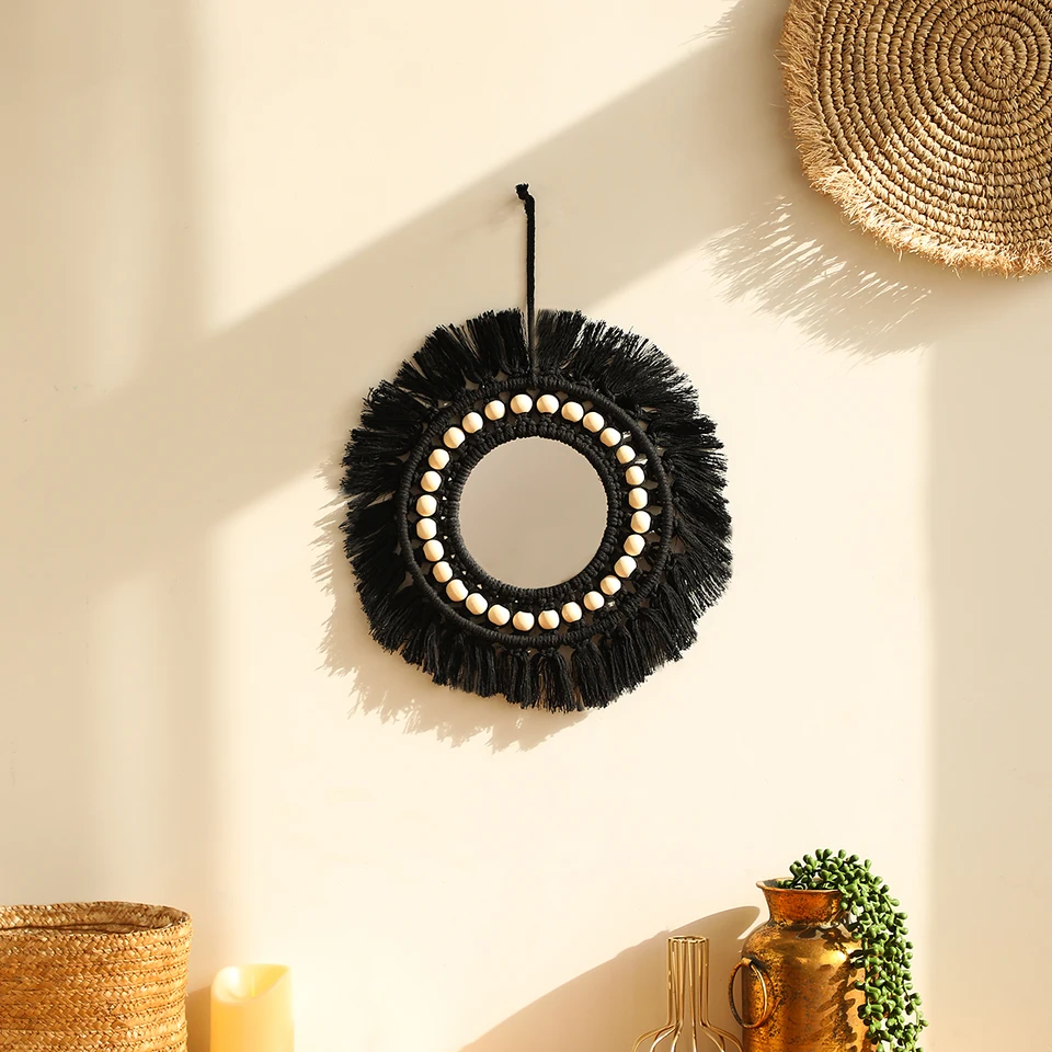 1 pezzo Appendino da parete in stile boho macramè - Arazzo
