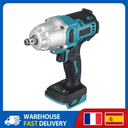 1000NM Brushless Electric Impact Wrench Cordless Impact Wrench Impact Driver With LED Work Light Power Tool For Makita Battery