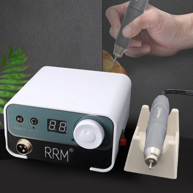 Device dental mini motor+mobile phone machine 50000rpm for jewelry and jade, polished and polished FN323AWS 4