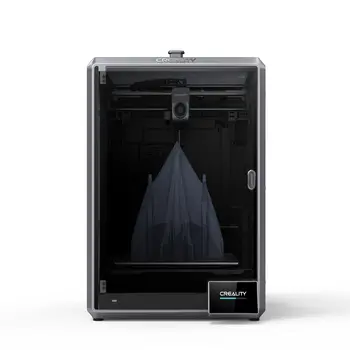 Impressora 3D Creality K1 Max com Ventilador Duplo e Função Inteligente AI, Velocidade de Impressão de 600mm/s, Volume de Construção Grande de 300*300*300mm, Nivelamento Automático