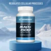 NAD+ Resveratrol - Anti-aging, Helps Boost Energy, Promotes Cell and Skin Health - 120 Capsules