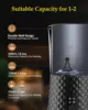 4 in 1 Electric Milk Frother And Steamer  240ml Electric Hot And Cold Milk Frother For Coffee Cappuccino Automatic Milk Frother 5